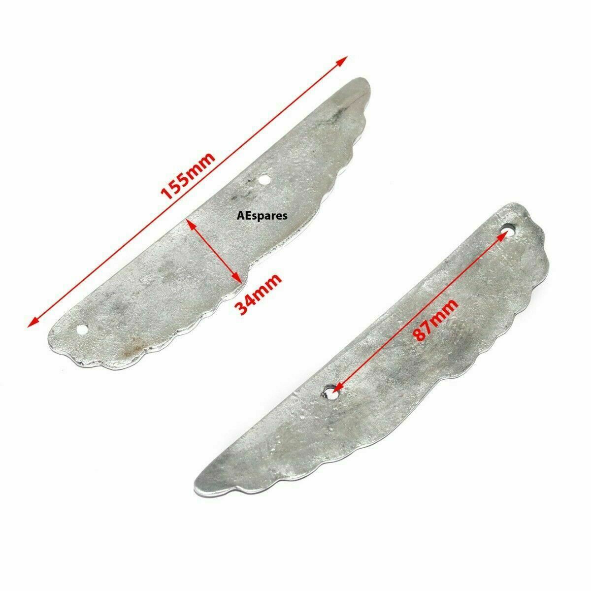 For Ducati Scrambler Petrol Gas Fuel Tank Badge Motiv Emblem Set Alloy BLACK 