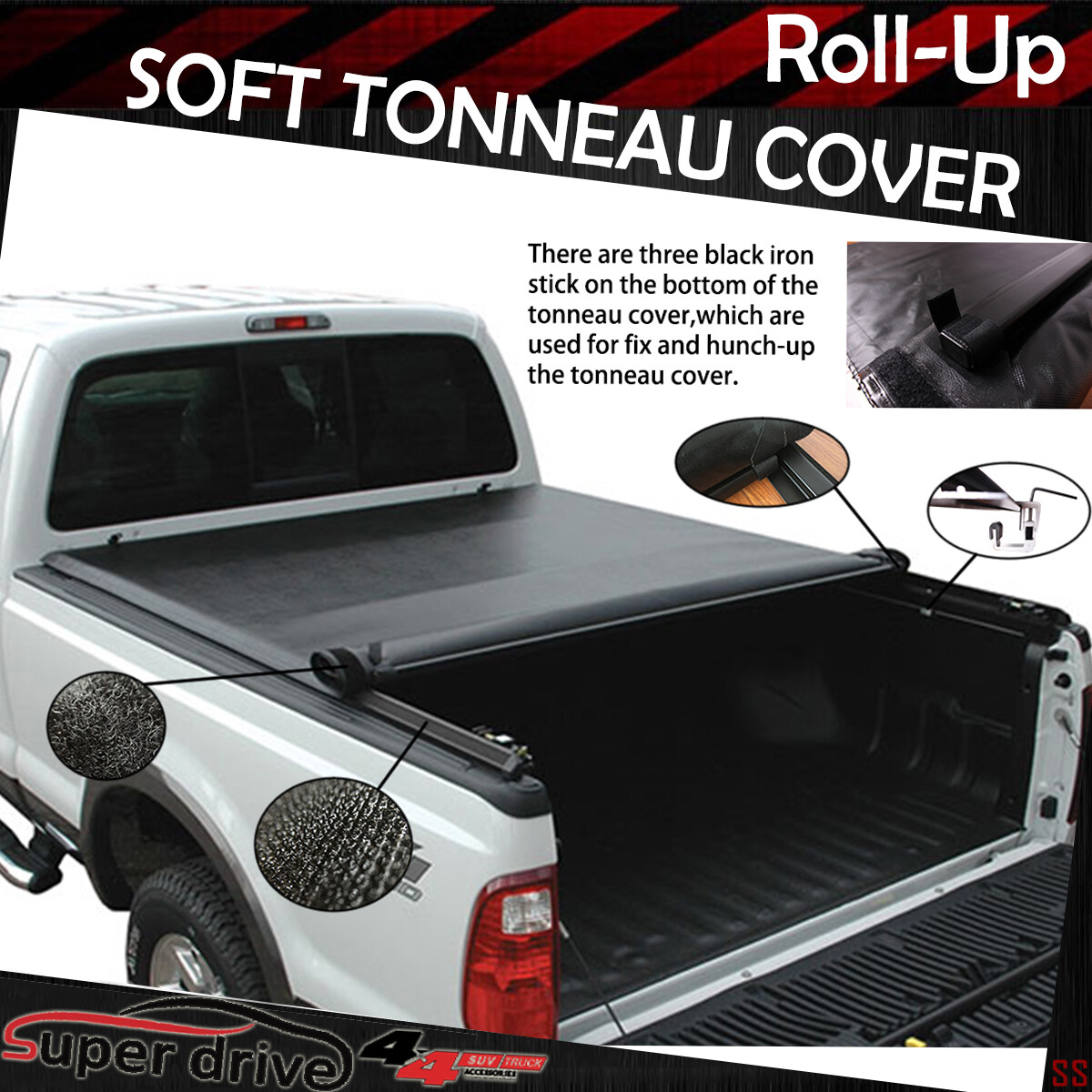 Tonneau Cover Lock Roll For Ford F250 F350 Super Duty Pickup Truck 6 5ft Bed Hd Bau Co At