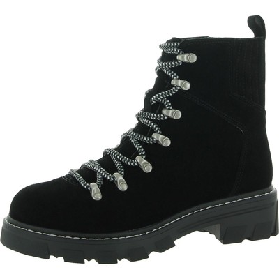 

Великолепные женские замшевые ботинки Gabbie на массивной шнуровке в походном стиле, Gabbie