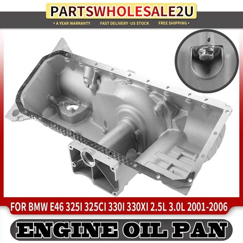 Pan Sump For Bmw E46 325i 325ci 330i 330xi 3.0l E83 X3 L6 2.5l 2004-2006