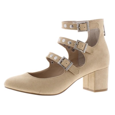 

Charles by Charles David Женские бежевые туфли на массивном каблуке Lewis 6 Medium (B,M) BHFO 3744, Nude, Lewis