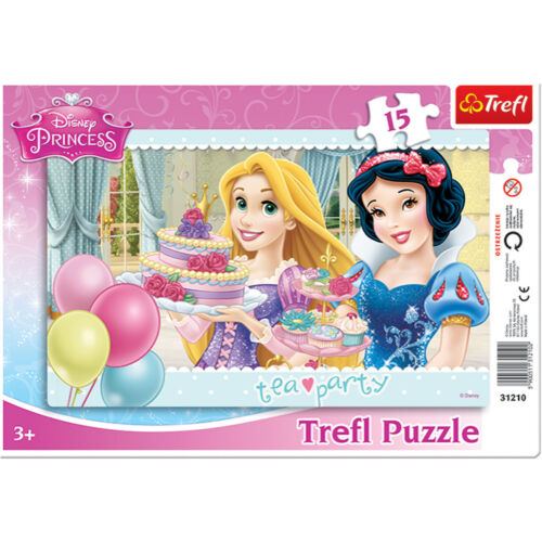 TREFL puzzle 15 pièces DISNEY Princesses Raiponce Blanche neige 