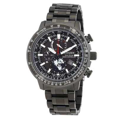 Pre-owned Citizen Promaster World Time Men's Watch By3005-56g