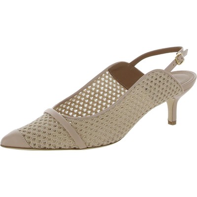 Malone Souliers Женские босоножки Marion бежевого цвета на каблуке-лодочке 37, средний (B,M) BHFO 7377