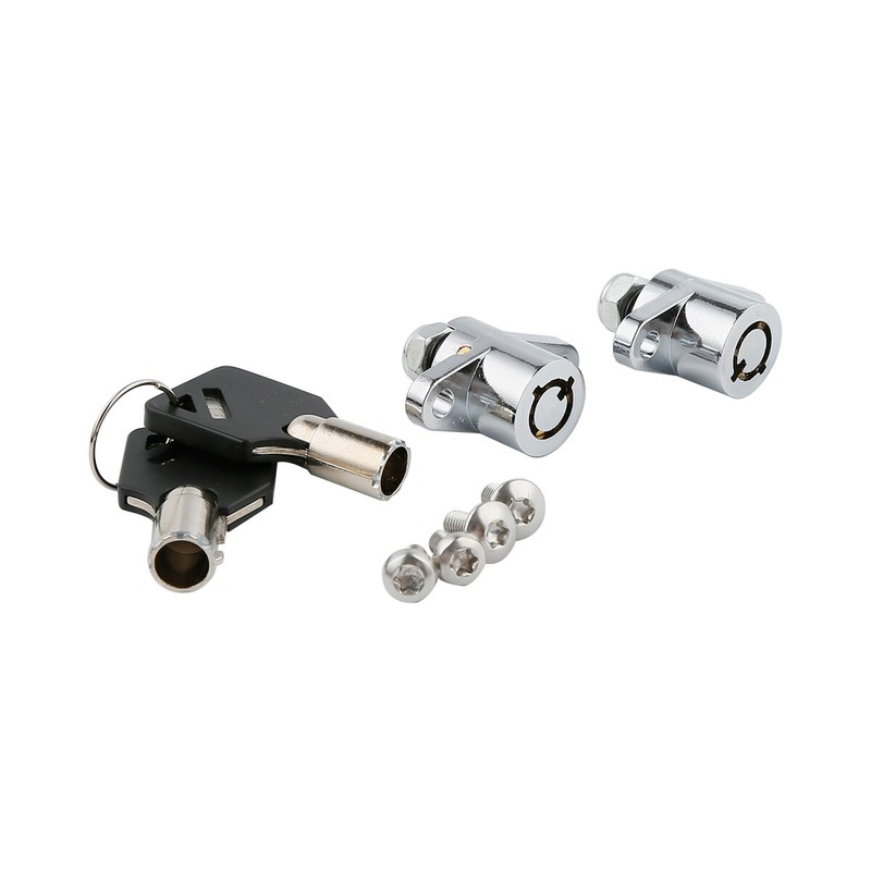 Hard Saddle Bag Locks Keys Set Fit For Harley Touring Electra Road