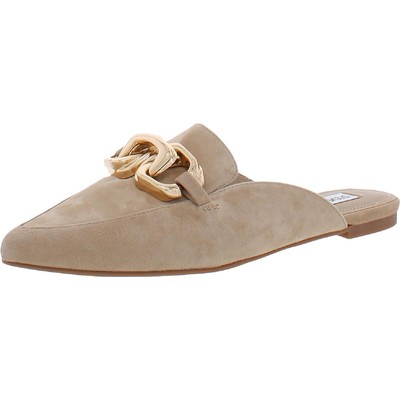

Светло-коричневые шлепанцы Steve Madden Womens Friends 8,5, средний (B,M) BHFO 3355, Tan suede, Friends