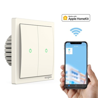 KOOGEEK Variateur Intelligent - Domotique - Compatible IOS Android - App HomeKit