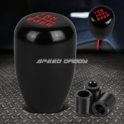 JDM TYPE R STYLE MT /МЕХАНИЧЕСКАЯ КОРОБКА ПЕРЕДАЧ С 6 СКОРОСТЯМИ, ЧЕРНАЯ АЛЮМИНИЕВАЯ РУЧКА ПЕРЕКЛЮЧЕНИЯ ПЕРЕДАЧ