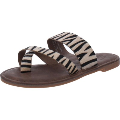 

Женские сандалии Seven7 Maldives Black-Ivory Slide Sandals Shoes 7 Medium (B,M) BHFO 0581, Zebra, Maldives