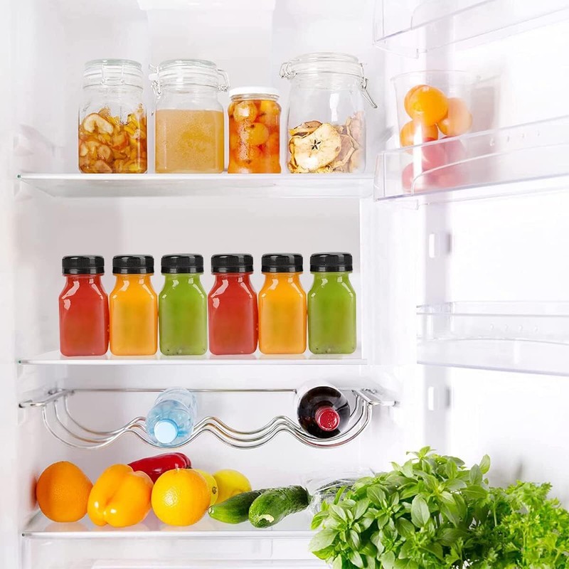 36 PCS Juice Bottles with Caps, 8 oz Small Bottles for Liquids, Plastic Containe