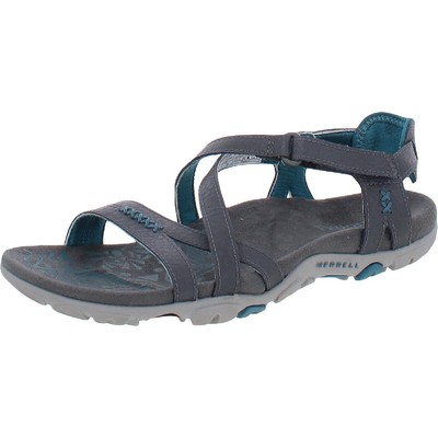

Сандалии Merrell Womens Sandspur Rose Grey Slingback 6 Medium (B,M) BHFO 3587, Granite/dragonfly