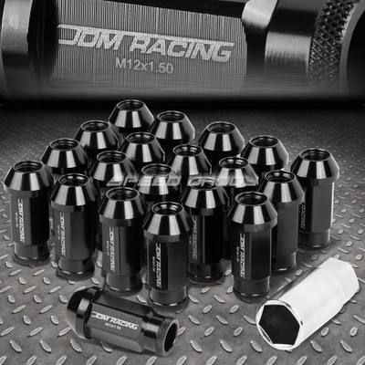 ДЛЯ IS250 IS350 GS460 ЧЕРНЫЙ 20X50 ММ АНОДИРОВАННЫЙ ОБОД КОЛЕСНОЙ ГАЙКИ + ПЕРЕХОДНОЙ КЛЮЧ