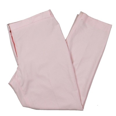 

Calvin Klein Женские розовые деловые брюки с высокой посадкой  BHFO 8941, Розовый