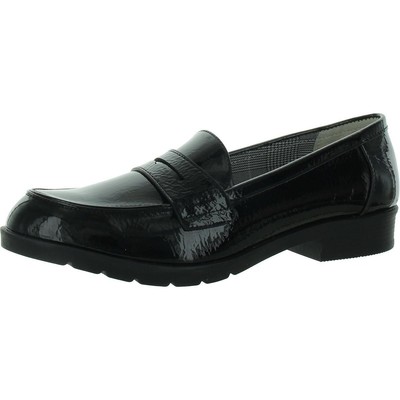 Cliffs by White Mountain Womens GALAH Black Loafers 8 Medium (B,M) BHFO 3732