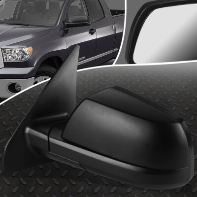 ДЛЯ 07-13 TOYOTA TUNDRA OE STYLE LH/ЛЕВОСТОРОННЕЕ ЗЕРКАЛО ЗАДНЕГО ВИДА С ЭЛЕКТРОПРИВОДОМ И ПОДОГРЕВОМ