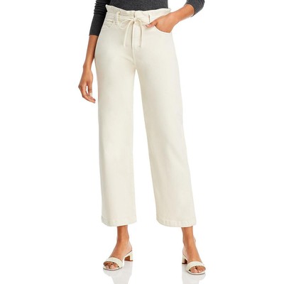 

Женские широкие джинсы Paige Carly Knit с кулиской на талии BHFO 7460, Warm ecru, Carly