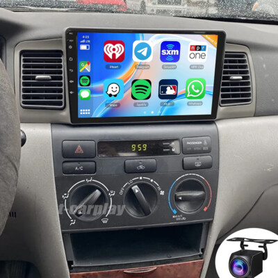 Smart Car Stereo Radio GPS Nav Wifi For Toyota Corolla 2003-2008 Android CarPlay