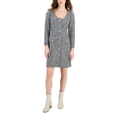 Женское миди-платье Taylor из черного твида Word Day Wear 4 BHFO 7195