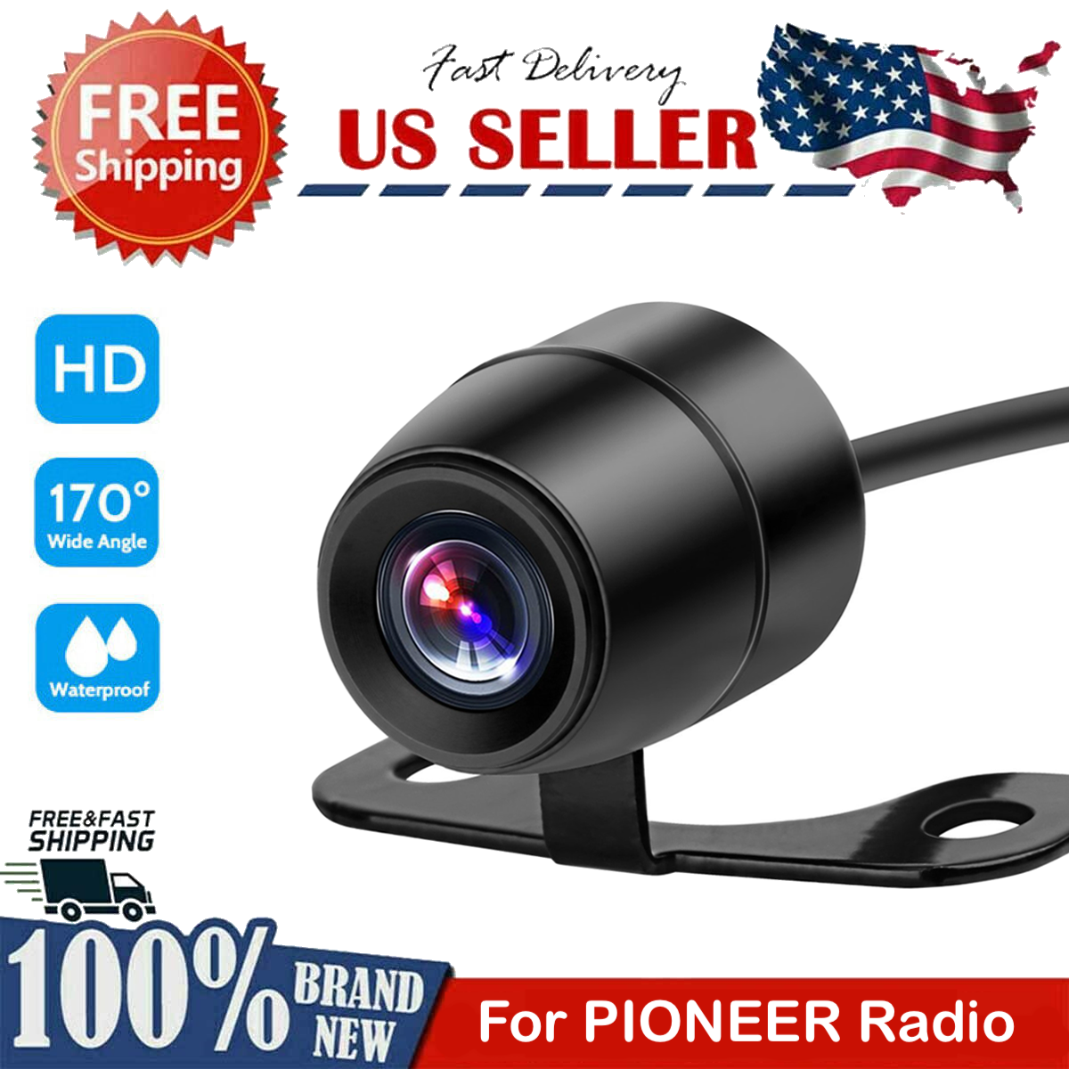 Rearview Mount Pioneer New Backup Camera