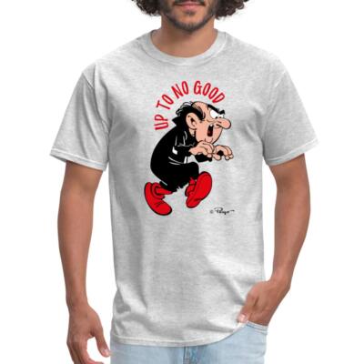 Sneaky Gargamel 'Up to No Good' - The Smurfs Mischievous Design Men's T-Shirt