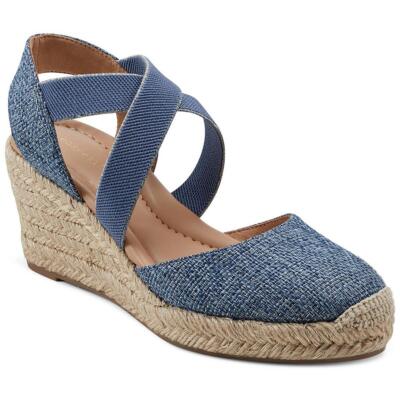 Easy Spirit Womens MEZA 2 Cushioned Footbed Wedge Sandals Shoes BHFO 1593