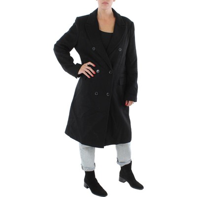 

Женское черное шерстяное нарядное пальто Lauren Ralph Lauren, верхняя одежда  BHFO 3429, Черный, 25428