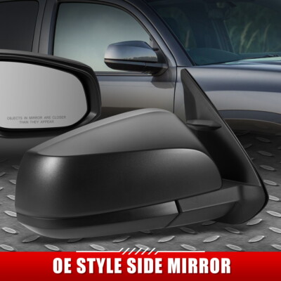 ДЛЯ 16-17 TOYOTA TACOMA OE STYLE С ЭЛЕКТРОПРИВОДОМ И ПОДОГРЕВОМ ПРАВОГО БОКОВОГО ЗЕРКАЛА ТЕКСТУРИРОВАННОГО ЧЕРНОГО ЦВЕТА