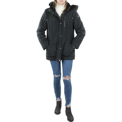 

Черная легкая короткая пуховая куртка Vince Camuto  BHFO 3976, Черный, V29707