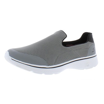 Мужские прогулочные туфли Skechers Go Walk 4 — Incredible Grey, 10,5, очень широкие (EE) 2692