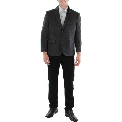 

Мужской серый пиджак с двумя пуговицами Lauren Ralph Lauren Lacrosse Blazer  BHFO 4286, Dark grey