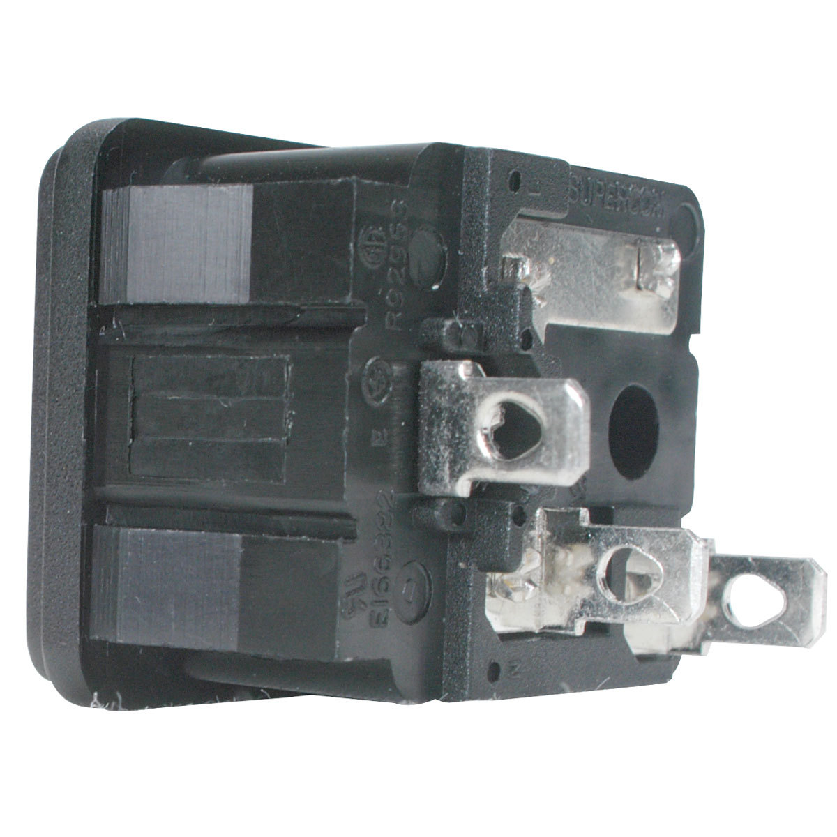 IEC AC Power Jack Chassis Mount with 10A Fuse Holder 844632005169 eBay