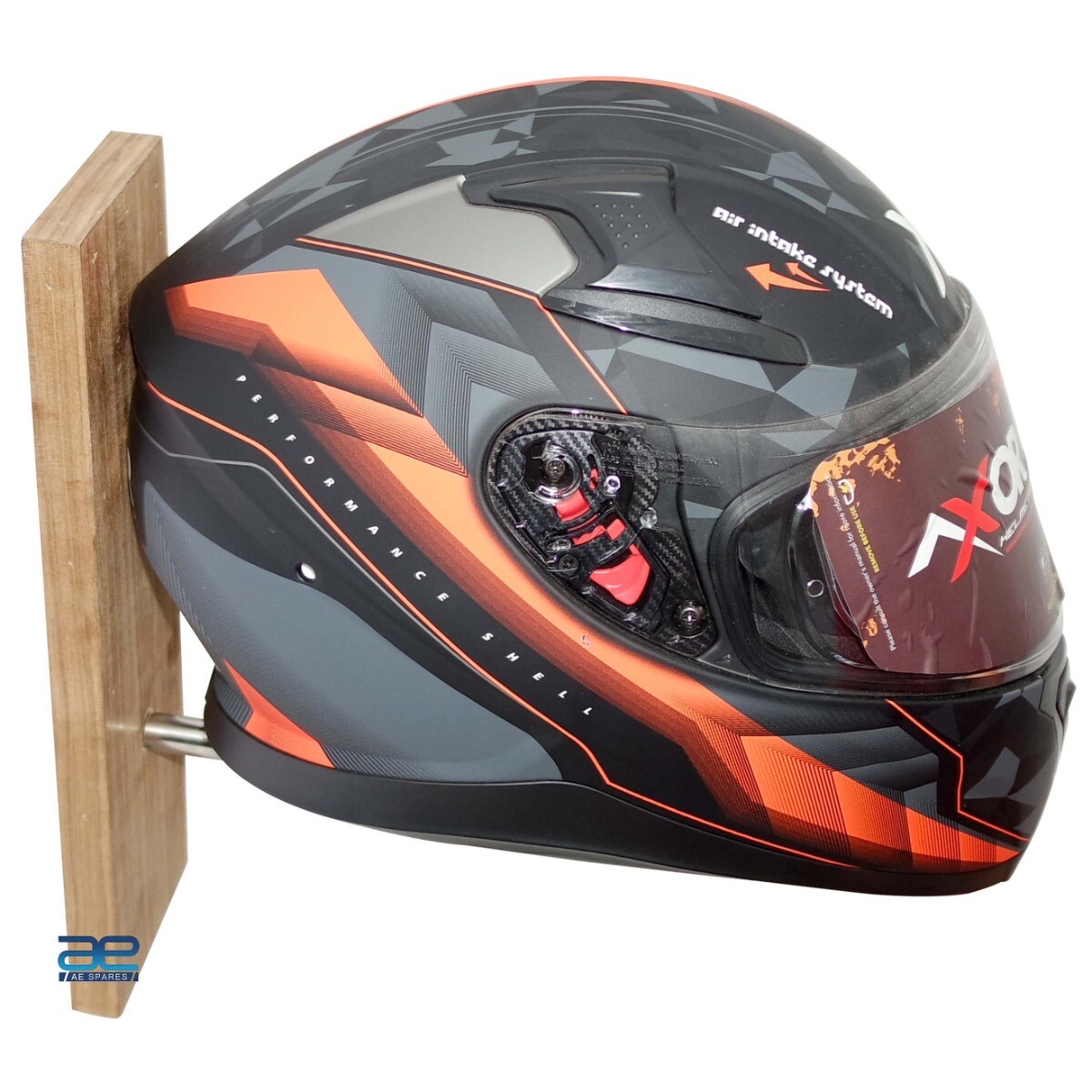 Wall Mounted Helmet Stand Display Stand For Helmets