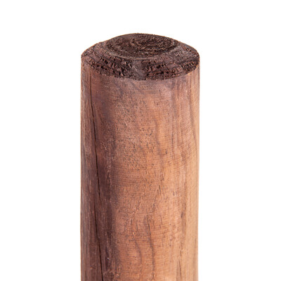 Zaunpfähle Holzpfahl Angespitzt Pfahl Rundpfahl Kiefer HaGa® 150cm Höhe 1 Stück