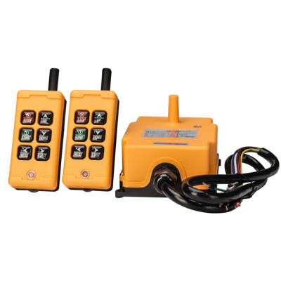 OBOHOS Hoist Remote Control 6 Button Electric Wireless Industrial Crane Radio