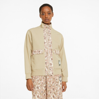 

Puma x Liberty Wmns Короткая куртка Женское кунжут, Бежевый, Puma x Liberty Wmns Short Jacket