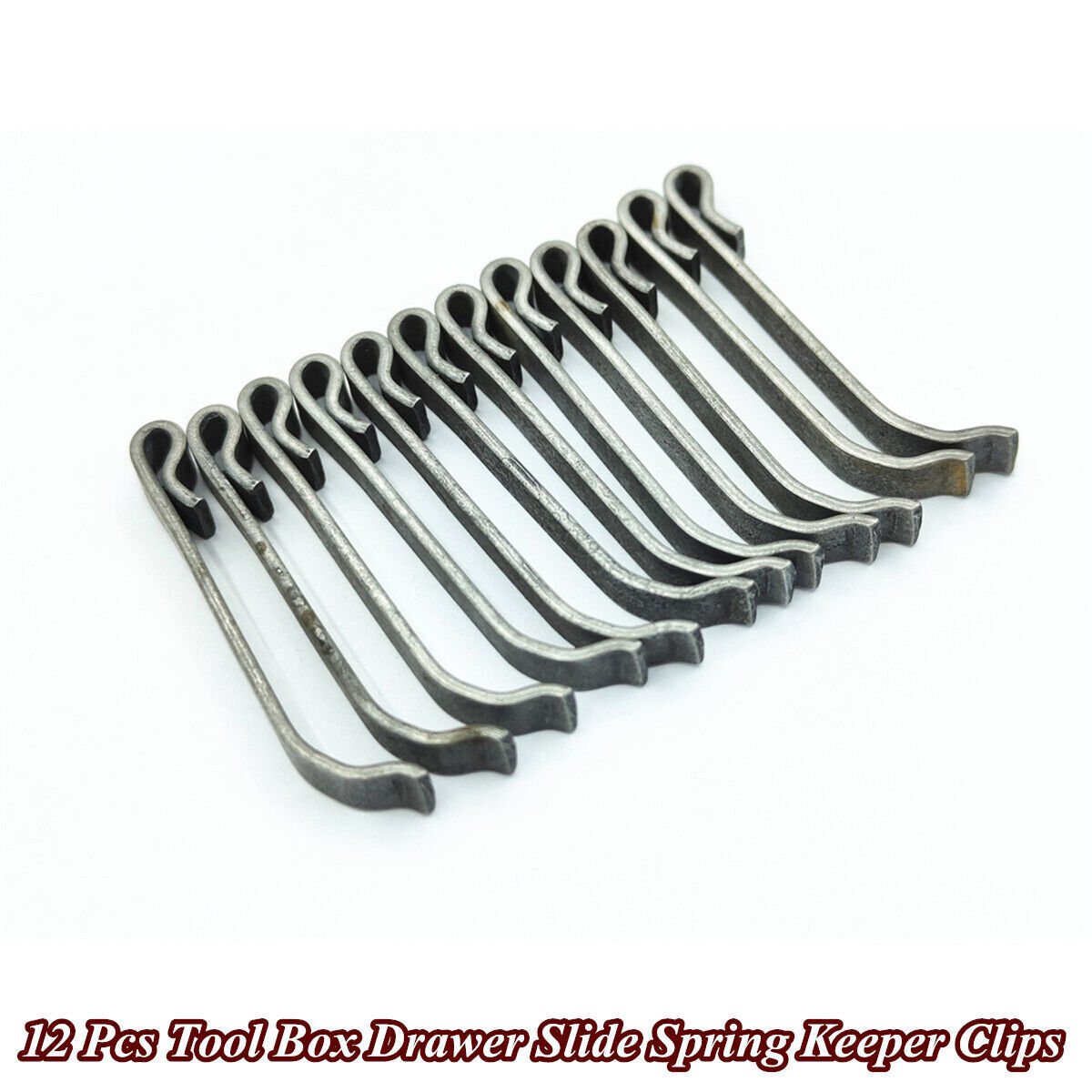 12x Tool Box Drawer Clips Slide Spring Keeper Clips For MAC MATCO PROTO Tool Box