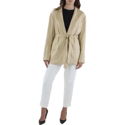 

Женский офисный пиджак на одной пуговице Polo Ralph Lauren из смесового шелка BHFO 5369, Cream
