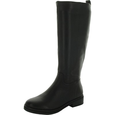 Женские черные сапоги до колена на молнии Abercrombie & Fitch 7 Medium (B,M) BHFO 5792