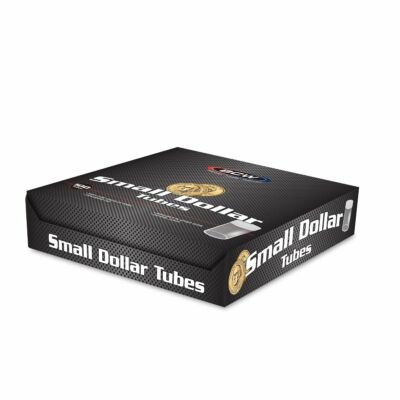 BCW - Small Dollar Tubes - 100 Tubes (Hold 25 Coins Each) Lock Down Cap