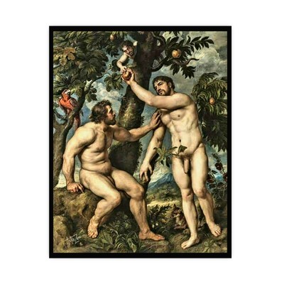 ADAM and STEVE Matte Poster Physique Pictorial Garden of Eden Homoerotic