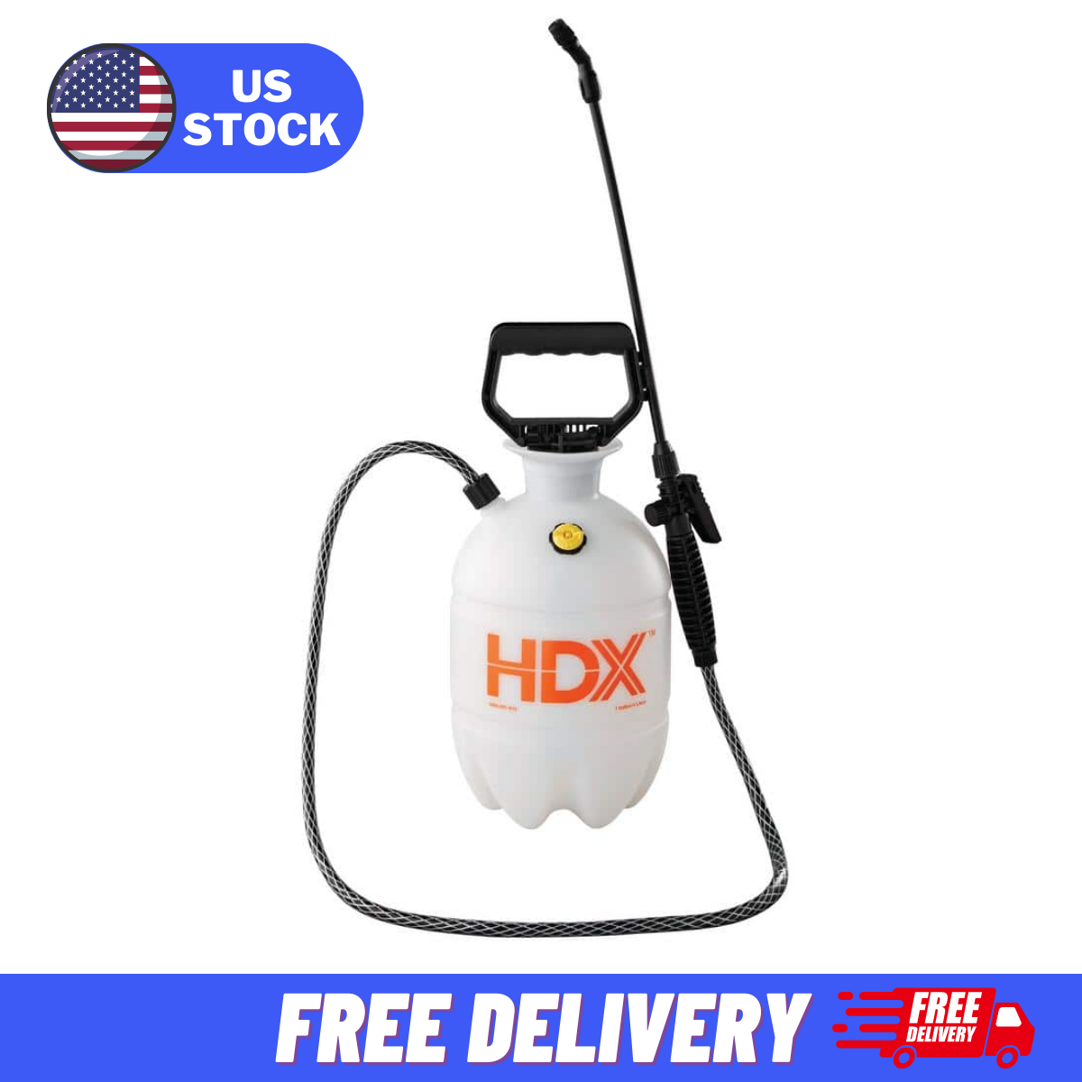 Garden Lawn Mist Sprayer Multi Purpose Heavy-Duty Pump Handle Adjustable Nozzle