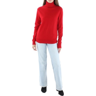 

Polo Ralph Lauren Женская красная кашемировая водолазка-свитер-рубашка  BHFO 4252, Martin red