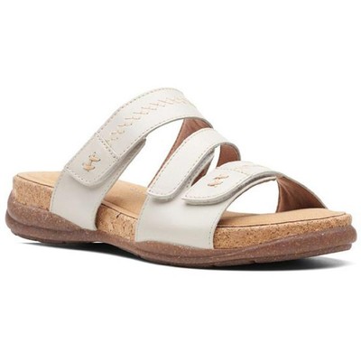 

Женские кожаные регулируемые шлепанцы Clarks Roseville Bay BHFO 1557, Roseville Bay