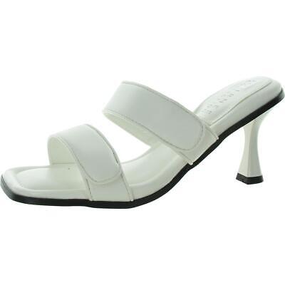 Journee Collection Womens Essey Faux Leather q Slide Sandals Shoes BHFO 7304