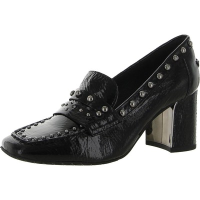 

Donald J. Pliner Женские черные лоферы Cormac 5 Medium (B,M) BHFO 2006 г., Black/crinkle patent, Cormac