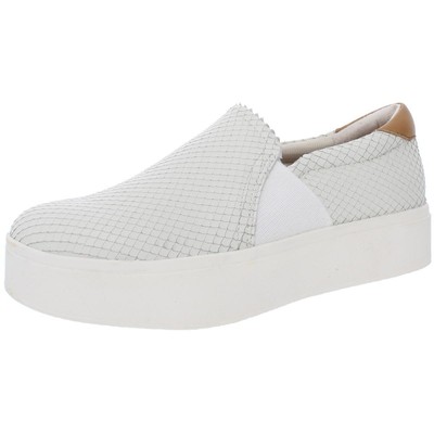 

Scholls Женские белые слипоны Abbot 6.5 Medium (B,M) BHFO 0436, White leather, Abbot