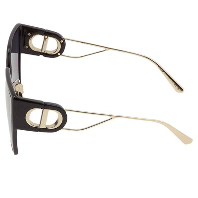 Pre-owned Dior Blue Butterfly Ladies Sunglasses 30montaigne Bu 12b0 61 30montaigne Bu 12b0