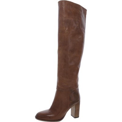 Женские сапоги до колена Free People DAKOTA Brown 39,5 среднего размера (B,M) BHFO 4861