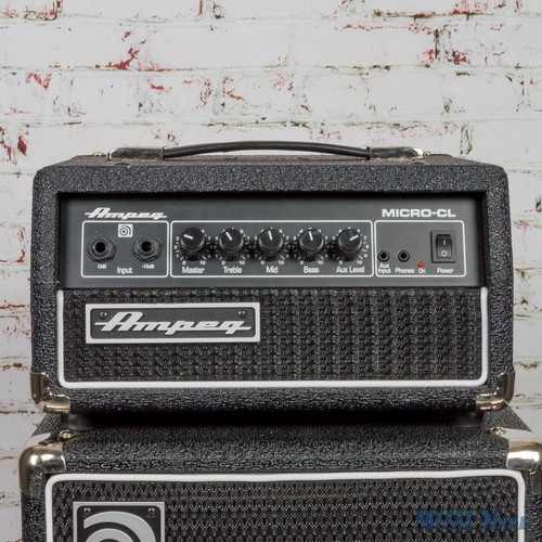 Ampeg Micro-CL Bass Head & head & 2x10 Cabinet (USED)