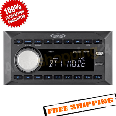 ASA Electronics JWM30 AM, FM, USB & Dual Bluetooth Front HDMI Radio